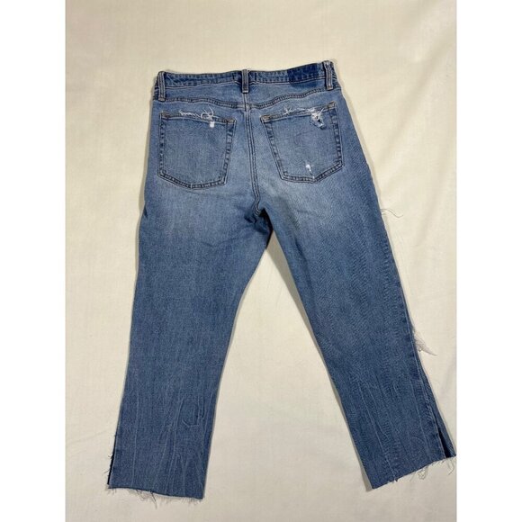 Abercrombie & Fitch Jeans Simone High Rise Slim Distressed 30/10 - Picture 3 of 8